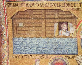 Die Sintflut, aus dem Atrium, (Detail)